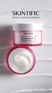 Skintific - MSH Niacinamide Brightening Moisturizing Gel 30g | Krim Pencerah Krim Pencerah Noda Pelembab Wajah Krim Pencerah Wajah