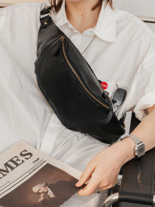 กระเป๋าคาดหน้าอกหนังแบบลำลองสำหรับผู้ชาย กระเป๋าสะพายข้างสำหรับเดินทางแบบลำลอง กระเป๋าคาดเอว กระเป๋าสะพายข้างหนัง PU ขนาดเล็ก กระเป๋าสะพายข้างสไตล์เกาหลี