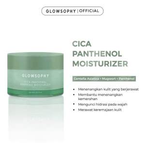 Glowsophy Moisturizer CICA Centella Soothing Moisturizer 30 ml | Watermelon Brightening Moisturizer Niacinamide 30 ml