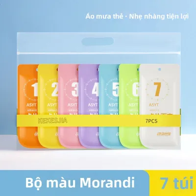 Áo Mưa Bỏ Túi Dày Chống Thấm Nước Cho Trẻ Em