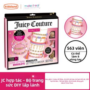Bộ Đồ Chơi Làm Vòng Tay Handmade Màu Hồng