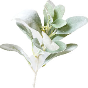 Artificial Plants Flocking Rabbit Ear Grass Wedding Christmas Decorations Vase for Home Scrapbooking DIY Gifts Box Autumn Garden