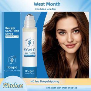 Tinh Chất Mọc Tóc Chống Hói Đầu Với Tinh Dầu Hương Thảo Cải Thiện Sức Khỏe Da Đầu Làm Chắc Khỏe Chân Tóc Con Lăn Massage Cho Mọi Loại Tóc