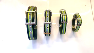 VÒNG CỔ PHẢN QUANG 2 LỚP 4 SIZE DƯỚI 25KG CHO CHÓ KHÓA HỢP KIM CHẮC CHẮN DÀY DẶN