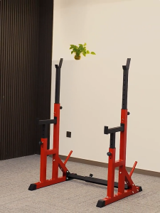 Adjustable Multifunctional Squat Rack Home Gym Barbell Weight Lifting Stand Fitness Equipment