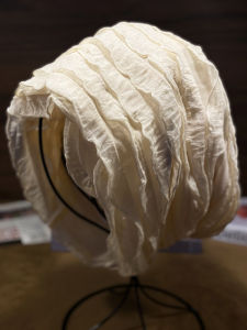 Women's Spring Autumn Breathable Thin Hooded Cap Fashionable Casual Round Top Polyester Fiber No Brim Hat for Shopping