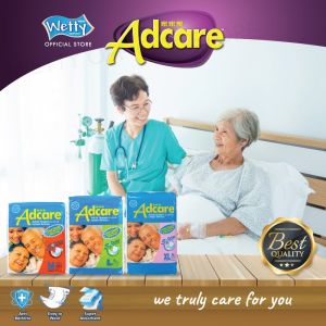 Adcare Adult Disposable Pants Jenis Seluar M / L / XL Seluar Lampin Dewasa Adult Diaper 1 Pack