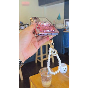 Vivo V40 V30 V29 V27 5G Case Vivo V40 V30 V27 Pro 5G Case Vivo V40 Lite 5G Color bead bear phone case premium sense love bear stand gradient glitter soft shell transparent anti-drop protective case for girls new cute female luxury