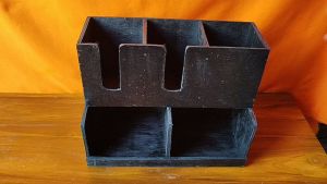 RAK HOLDER BAHAN TRIPLEK UNTUK SEMUA UKURAN CUP | HOLDER GELAS DAN SEDOTAN