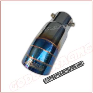 Knalpot Mobil Tail Pipe Ujung Knalpot Buntut Knalpot Js Racing Pake Baud Tanpa Las