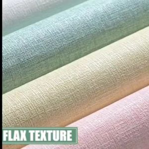 Supermax Macaron GREY Striped Wallpaper Faux Linen Textured Wall paper 280cm * 50cm Removable Self Adhesive Stick Contact Paper For Wall Cabinet Door Furniture Home Office Living Room Kitchen Bedroom Toilet Bathroom Restaurant Background