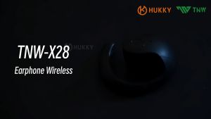 TNW X28 Headset TWS Tipe Gantung Telinga Earphones Wireless Bluetooth Headphones HiFi Bass Noise Cancelling Gaming Headset
