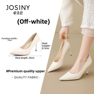 Josiny | Summer New Design Pointed Heel Pumps Banquet Shoes