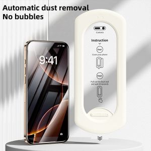 Premium Tempered Glass For iPhone 16 Pro Max 15 Pro 14 Pro Max 16 Plus Easy Installation Glass Dust Free Screen Protector HD Clear Privacy Glass Film For iPhone 16 Pro Max 15 14