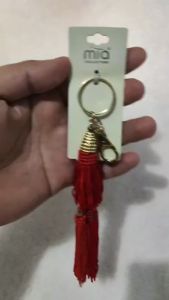 Mia Collection Tassel Keychain with Swivel Snap Clip