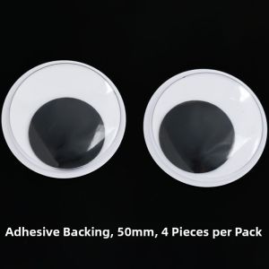 3D Moveable Eye Stickers With Adhesive Small Medium Large