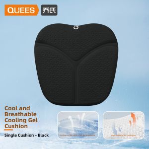 QUEES | Cooling Gel Office Seat Cushion for Prolonged Sitting and Hemorrhoids Relief