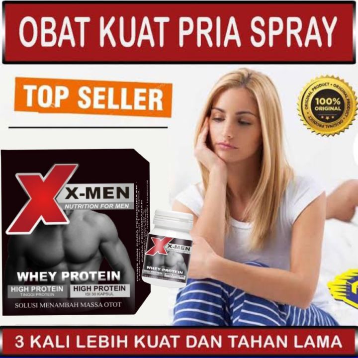 New Produk X Men Obat Kuat Pria Tahan Lama Isi 30 Kapsul Segel Ampuh