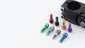 MUQZI 6pcs M6x17mm Disc Brake Caliper Bolts Bike Stem Bolt MTB Crank Arm Screw With Washer Bicycle Parts