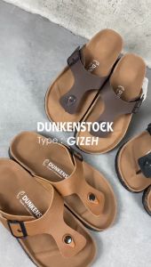 DUNKENSTOCK Gizeh Sandal Jepit Pria Sendal Birken Sol Puyuh Cowo Keren Model Kasual Terbaru Kekinian