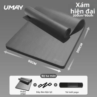 Umay | Thảm Yoga Dày Dặn Dùng Tập Luyện Tại Nhà Chống Sốc Chống Trượt