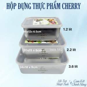 HỘP ĐỰNG THỰC PHẨM INOX / HỘP GIỮ ĐỒ INOX ĐÔNG LẠNH / HỘP TRÁI CÂY / BÁNH …