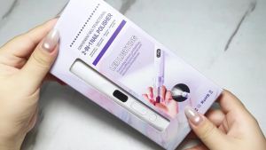 Mini Electric Nail Drill with UV Lamp 13800 RPM Professional Electric Nail File Kit USB Portable Manicure Drill Salon Tool