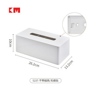 Japanese Km Double Suction Cup Toilet Roll Tissue Holder Viscose Bathroom Hanging Roll Holder Toilet Paper Holder