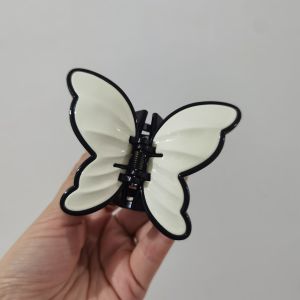 Kẹp tóc càng cua cánh hồ điệp kẹp tóc nhựa cứng sau đầu cho nữ phong cách tiểu thư Hàn Quốc