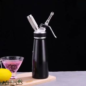 【COD】500ML Cream Dispenser Foamer Stainless Steel Whipped Cream Maker Whipping Cream Spray Cream Whipper with 3 Nozzles Replacement Whipped Cream Dispenser Accessory for Home Kitchen Bakery Cake Shop