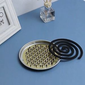 khay đựng nhang muỗi có nắp đậy an toàn Vật liệu thép không gỉ