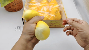 ทาบะสกุชชี่ชีส นุ่มนิ่ม บีบคายเคียด สไลม์ของเล่นนุ่มๆของเล่นเด็ก สินค้าตรงปก