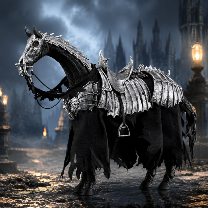 Bandai | Maxfactory Articulated Skull Horse Action Figure Berserk