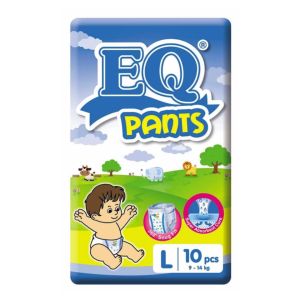 EQ Pants Budget Pack Large 10 - Pants Baby Diapers