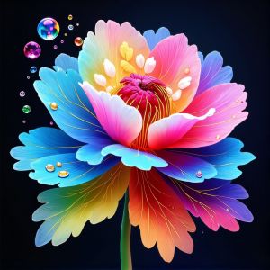 Bộ Tranh Sơn Dầu Tự Làm Theo Số HUACAN Mandala Thiết Kế Nghệ Thuật Trừu Tượng Tranh Vẽ Hoa Trên Vải Bố Phong Cách Hiện Đại Trang Trí Nhà Cửa