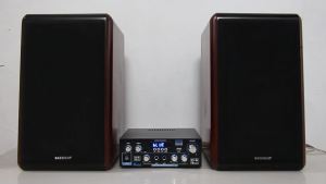 AK55 HiFi Digital Amplifier Max Power 90Wx2 Channel 2.0 Bluetooth Surround Sound AMP Speaker for Home Car BT 5.0 Audio Amplifier