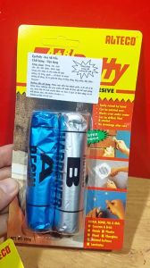 Keo nặn đồ chơi keo nhồi keo 2 thành phần Epoxy Putty trọng lượng 50gram hoặc 100gram ( 2 cục A và B) Chịu nước chị nhiệt tôt đất sét Keo nặn AB 2 thành phần hàng nhập Indonesia chất lượng tốt keo bịt lỗ hổng ván xong nồi bôn nước- Cửa Hàng Nam