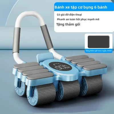 Dụng Cụ Lăn Bụng Tự Quay Về 6 Bánh