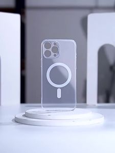 Magnetic Precision Camera Hole Clear Case For Iphone 18 16 15 14 12 13 Mini 11 17 Pro Max Xr Xs 7 8 Magsafe Magnet Cover Acrylic