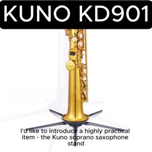 KUNO Saxophone Stand Ideal For Soprano Alto Tenor Durable Saxophone Stand Saxophone Accessory