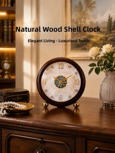TIMESS | New Retro Silent Quartz Desk Clock