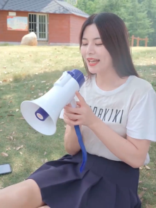 Megaphone Speaker Recording & Rechargeable Battery  for Outdoor Events