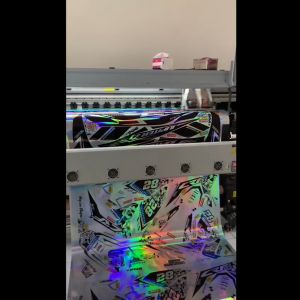BBSticker Demak BISA HOLOGRAM Stiker Striping Aerox 155 Old Motif Racing Axo 3