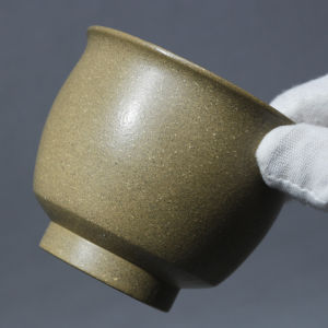 Handmade Purple Clay Tea Cup Chinese Style Gongfu Tea Drinking Cup Premium Quality Home Use Dragon Back Green Mouth Cup