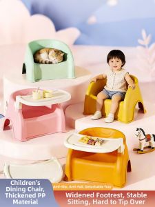 MRUN | Ghế ăn dặm nhựa cho bé có thể mang theo