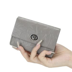 Royal Bagger Mini Womens Coin Purse Genuine Leather Credit Card Holder Fashion Wallet Storage Bag for Daily Use 1932