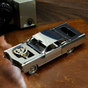 Metal Mechanical Transmission Gear Car Model 3D Puzzle Adult Version Assembling Toy from China Suitable for Ages 14 And above