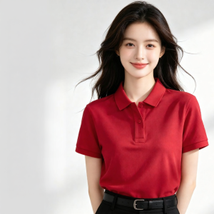 JIANYU | Custom Corporate Work Polo Shirt Cotton Short Sleeve For Summer