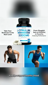 Dorado L-Citrulline Capsules | Max 3000mg | Boost Pump & Workout Endurance