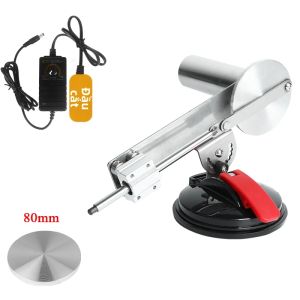Thiết Bị Truyền Động Tuyến Tính Dạng Ống Lồng Lực Đẩy Lớn Mini Hành Trình 65mm Với Bộ Điều Khiển Tốc Độ Có Thể Điều Chỉnh Tấm 80mm Phích Cắm EU/US 100-240V Cho Các Ứng Dụng Phi Kim Loại